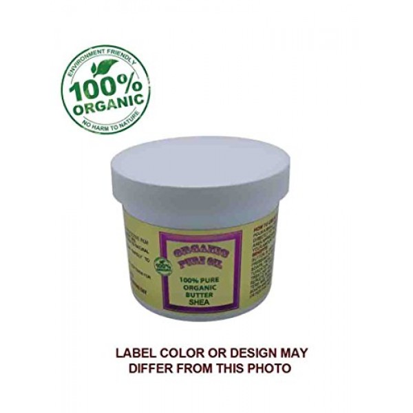 Shea Butter 4 oz 100% Pure Natural Organic Unrefined Cold Pressed ...