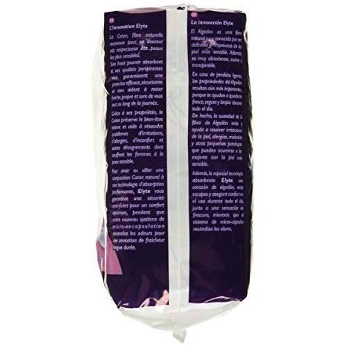 Elyte 100% Pure Cotton Bladder Control Pads-Sensitive Skin Safe, N...