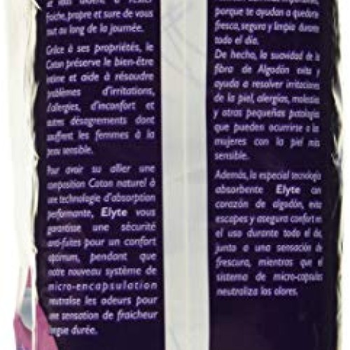 Elyte 100% Pure Cotton Bladder Control Pads-Sensitive Skin Safe, N...