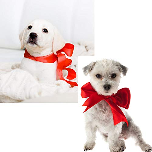 Orgrimmar 4 Satin Fabric Red Ribbon for Gift Package Wrapping Flo...