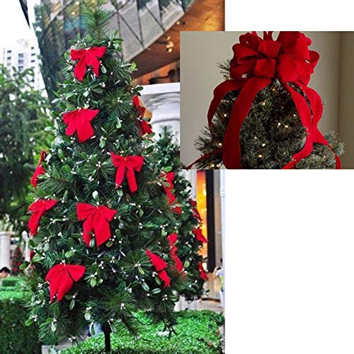 Orgrimmar 4 Satin Fabric Red Ribbon for Gift Package Wrapping Flo...