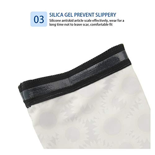 ORGYPET Unisex-Adult Performance Heatshield Compression Black Arms...