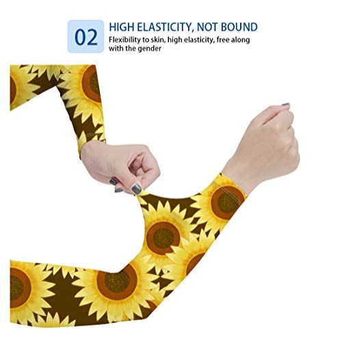 ORGYPET Unisex-Adult Performance Heatshield Compression Black Arms...