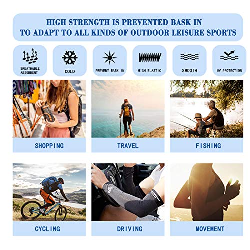 ORGYPET Unisex-Adult Performance Heatshield Compression Black Arms...