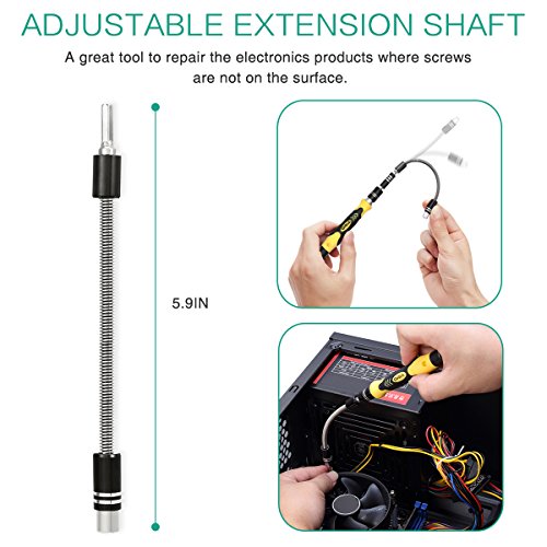 ORIA Precision Screwdriver Kit, 60 in 1 with 56 Bits Screwdriver S...