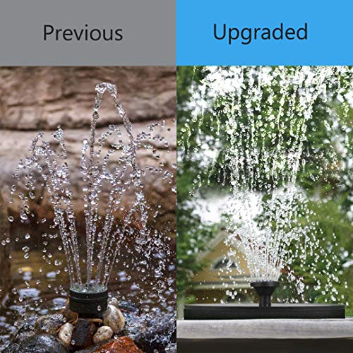 Oriflame Upgrade Solar Fountain,Solar Powered Fountain Pump for Bi...