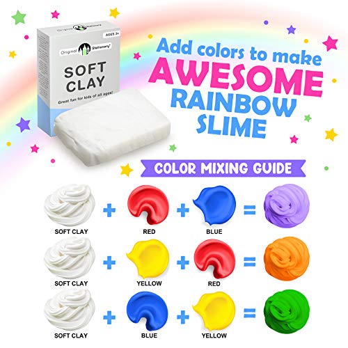 Soft Clay for Slime Making Like Daiso, Even Stretchier Supplies ...