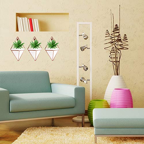Originalidad Hanging Planter Ceramic & Geometric Wall Planter Cont...