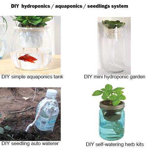 ORIMERC 30 feet 1/6 inch Self Watering Capillary Wick Cord Vacatio...