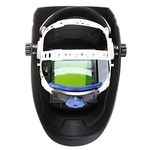Large Viewing Screen Solar Powered Auto Darkening Welding Helmet, ...