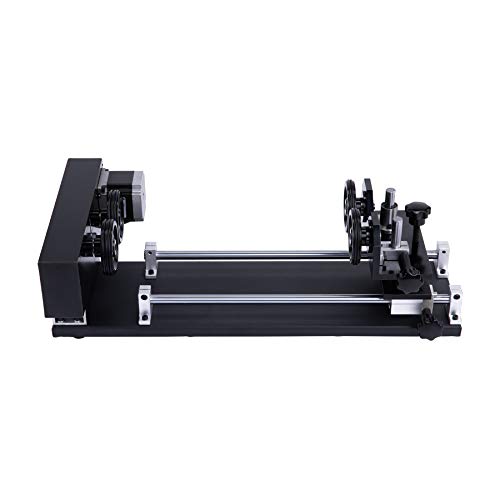 OMTech 4-Wheel Rotary Cutter and Engraver Attachment with Nema 23 ...