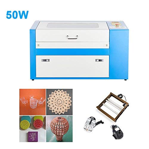 Orion Motor Tech 50W Co2 Laser Engraving Machine 20” x 12” Engrave...