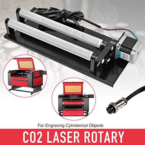 Rotary Axis Attachment for Laser Engraver Cutter Upgraded 2020 Mo...
