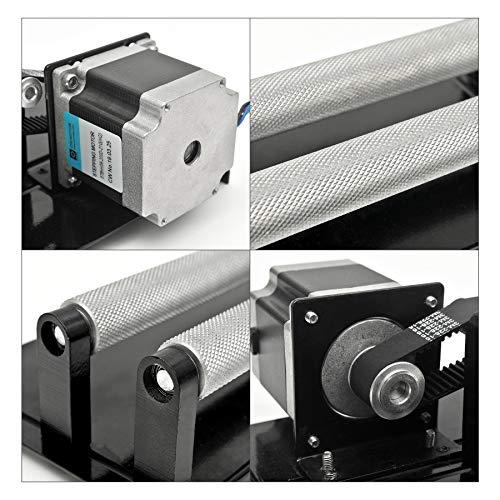 Rotary Axis Attachment for Laser Engraver Cutter Upgraded 2020 Mo...