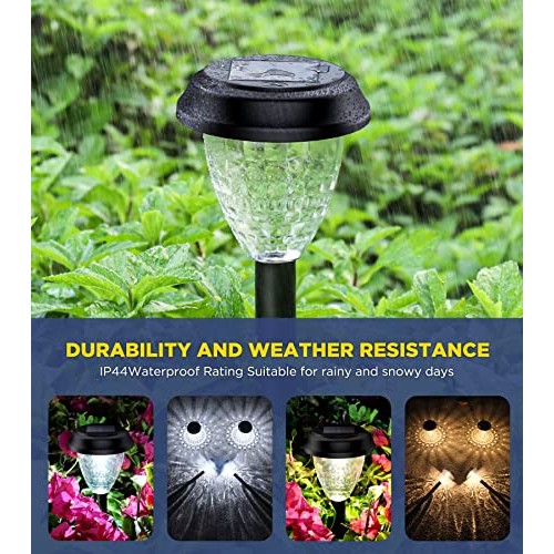 ornesign Ultra Bright Solar Outdoor Lights Decorative 10 Pack, 100...