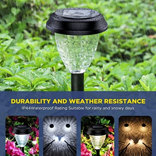 ornesign Ultra Bright Solar Outdoor Lights Decorative 10 Pack, 100...