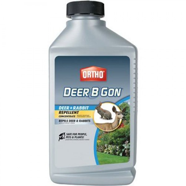 Ortho Deer B Gon Deer and Rabbit Repellent Concentrate, 32-Ounce