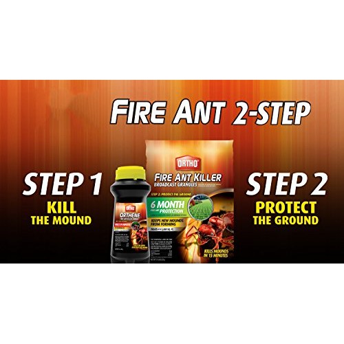 Ortho Fire Ant Killer Broadcast Granules, 11.5 lbs, Treats up to 5...