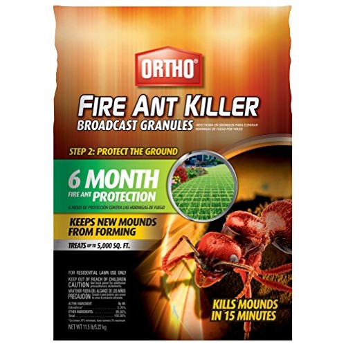Ortho Fire Ant Killer Broadcast Granules, 11.5 lbs, Treats up to 5...