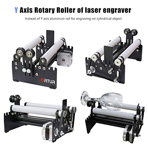 ORTUR Laser Master 2, Laser Engraver Y-axis Rotary Roller Engravin...