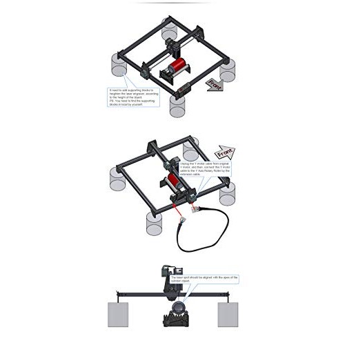 ORTUR Laser Master 2, Laser Engraver Y-axis Rotary Roller Engravin...