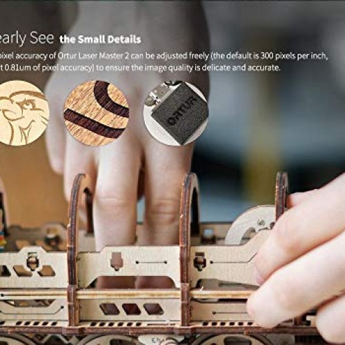 ORTUR Laser Master 2 Laser Engraving Cutting Machine Portable Mini...