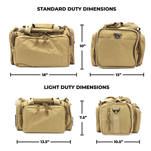 OSAGE RIVER Tactical Range Bag for Hand and Hunting, Travel Du...
