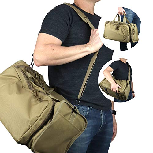 OSAGE RIVER Tactical Range Bag for Hand and Hunting, Travel Du...