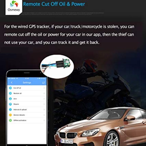 Osmewy OBD Car GPS Tracker for Vehicle GPS Tracking Device Bus Tru...