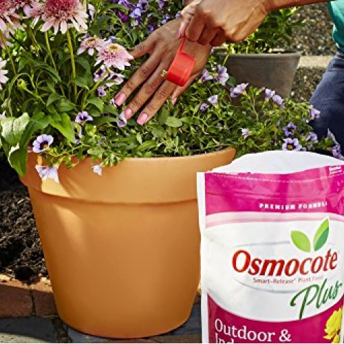 Osmocote 274850 Smart-Release Plant Food Plus Outdoor & Indoor, 8 lbs