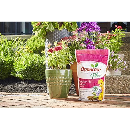 Osmocote 274850 Smart-Release Plant Food Plus Outdoor & Indoor, 8 lbs