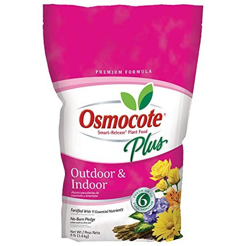 Osmocote 274850 Smart-Release Plant Food Plus Outdoor & Indoor, 8 lbs