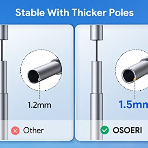 Beach Tent Sun Shelter, Osoeri 10 x 10ft Camping Beach Shade UPF50...