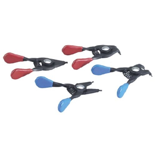 OTC 4514 Mini Snap-Ring Pliers Set - 4 Piece, Color may vary