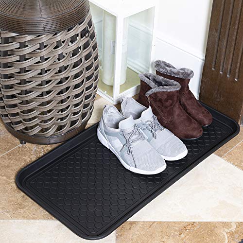 Ottomanson TRY400-30X15 Try Trays, 30 X 15, Black