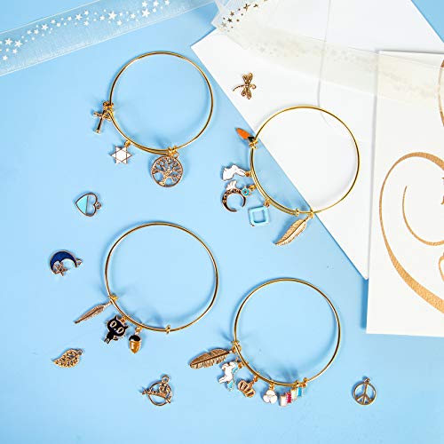 315 Pcs Charms for Jewelry Making, Ouddy Charms for Bracelets Neck...
