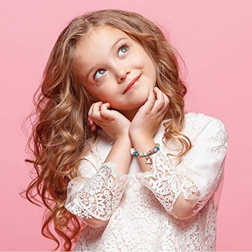 Bracelet Making Kit for Girls, Ouddy Charms Jewelry Making Supplie...