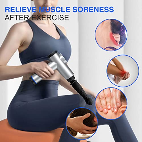 Black Rose Massage Gun Heads , Deep Tissue Massager Attachments, P...