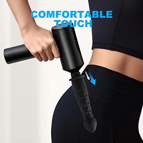 Black Rose Massage Gun Heads , Deep Tissue Massager Attachments, P...