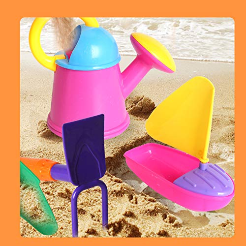 OUFOTAT Beach Toy Set for Kids - Including Random Color Watering C...