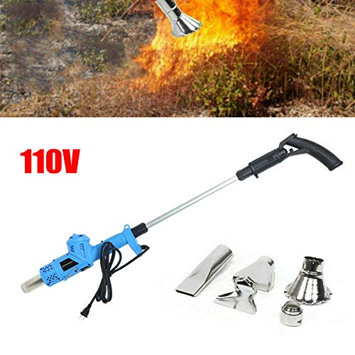 OUKANING Portable Electric Thermal Weeder 2000W Compact Weed Burne...