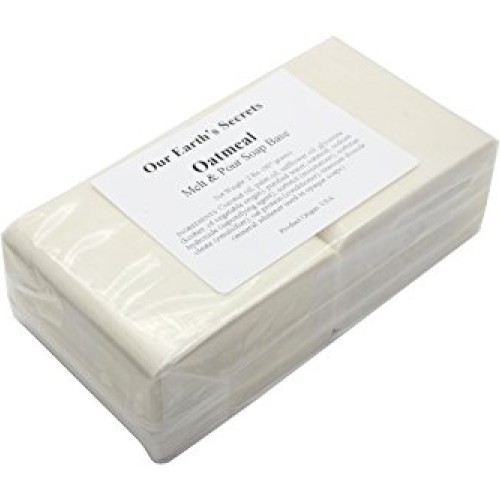 Oatmeal- 2 Lbs Melt and Pour Soap Base - Our Earths Secrets