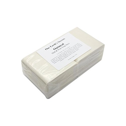Oatmeal- 2 Lbs Melt and Pour Soap Base - Our Earths Secrets