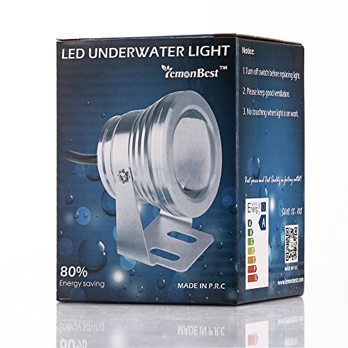 OurLeeme Underwater Light Spot Light 12V LED Pond Light, IP65 Wate...