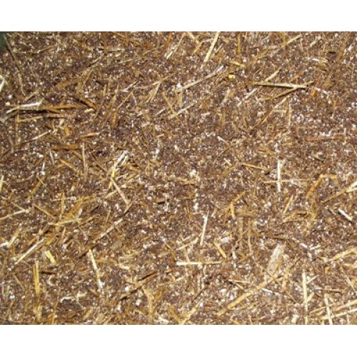 Pasteurized Straw and Horse Manure Bulk Mushroom Substrate 10 lbs