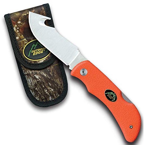Outdoor Edge GripHook, GHB-50, Folding Gut Hook Skinning Hunting K...