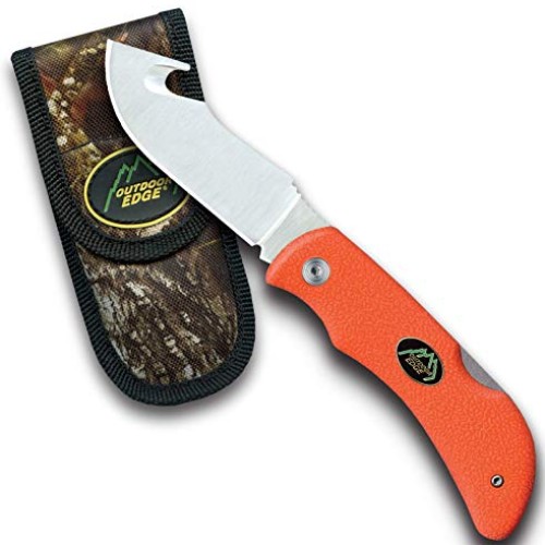 Outdoor Edge GripHook, GHB-50, Folding Gut Hook Skinning Hunting K...