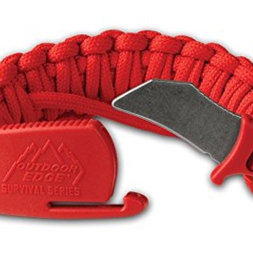 Outdoor Edge ParaClaw - Tactical EDC Paracord Knife Bracelet Train...