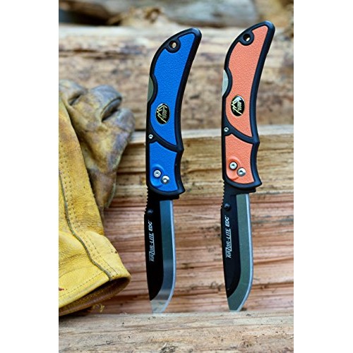 Outdoor Edge Razor-Lite EDC Folding Knives 3.5 - Inch, Orange