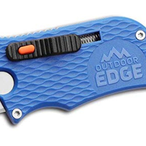 Outdoor Edge SlideWinder - Utility Knife Multitool with Standard R...